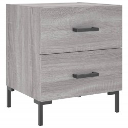 Table de chevet sonoma gris 40x35x47,5 cm bois d’ingénierie 581175581175