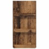 Étagère à magazines avec étagère Bois ancien 51 x 11 x 102 cm 581176581176