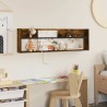 Étagère à magazines avec étagère Chêne fumé 100 x 12 x 30 cm 581178581178