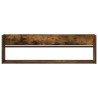 Étagère à magazines avec étagère Chêne fumé 100 x 12 x 30 cm 581178581178