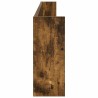 Étagère à magazines avec étagère Chêne fumé 100 x 12 x 30 cm 581178581178