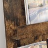 Étagère à magazines avec étagère Chêne fumé 51 x 11 x 102 cm 581179581179