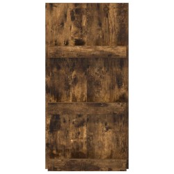 Étagère à magazines avec étagère Chêne fumé 51 x 11 x 102 cm 581179581179