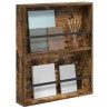 Étagère à magazines avec étagère Chêne fumé 60 x 12 x 70 cm 581180581180