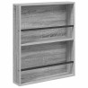 Étagère à magazines avec étagère Gris Sonoma 60 x 12 x 70 cm 581185581185