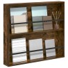 Étagère à magazines avec étagère Chêne fumé 80 x 12 x 70 cm 581187581187
