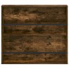 Étagère à magazines avec étagère Chêne fumé 80 x 12 x 70 cm 581187581187