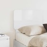 Tête de lit Blanc Brillant Bois d'ingénierie 581190581190