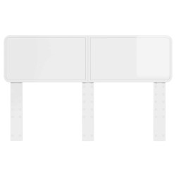 Tête de lit Blanc Brillant Bois d'ingénierie 581190581190