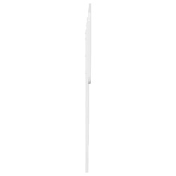 Tête de lit Blanc Brillant Bois d'ingénierie 581190581190