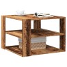 Table basse vieux bois 58x58x40 cm bois d'ingénierie 581191581191