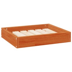 Lit pour Chien Cire marron 51,5 x 44 x 9 cm Bois de Pin Massif 581199581199