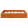 Lit pour Chien Cire marron 51,5 x 44 x 9 cm Bois de Pin Massif 581199581199