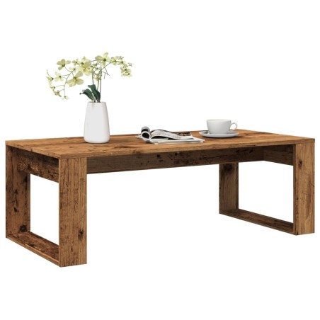 Table basse vieux bois 102x50x35 cm bois d'ingénierie 581206581206