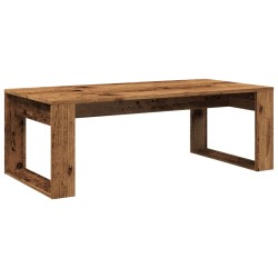 Table basse vieux bois 102x50x35 cm bois d'ingénierie 581206581206