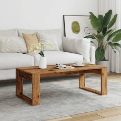 Table basse vieux bois 102x50x35 cm bois d'ingénierie 581206581206