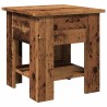 Table basse vieux bois 40x40x42 cm bois d'ingénierie 581207581207