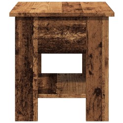 Table basse vieux bois 40x40x42 cm bois d'ingénierie 581207581207