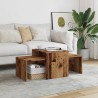 Table basse vieux bois 100x48x40 cm bois d'ingénierie 581208581208