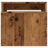 Table basse vieux bois 100x48x40 cm bois d'ingénierie 581208581208