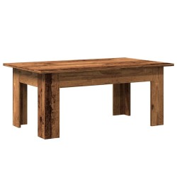 Table basse vieux bois 100x60x42 cm bois d'ingénierie 581210581210