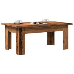 Table basse vieux bois 100x60x42 cm bois d'ingénierie 581210581210
