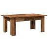 Table basse vieux bois 100x60x42 cm bois d'ingénierie 581210581210