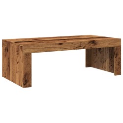 Table basse vieux bois 102x50x35 cm bois d'ingénierie 581211581211