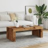 Table basse vieux bois 102x50x35 cm bois d'ingénierie 581211581211