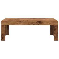 Table basse vieux bois 102x50x35 cm bois d'ingénierie 581211581211