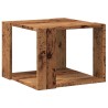 Table basse vieux bois 40x40x30 cm bois d'ingénierie 581212581212