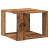 Table basse vieux bois 40x40x30 cm bois d'ingénierie 581212581212