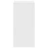 Table de bar blanc 51x50x103,5 cm bois d'ingénierie 581215581215