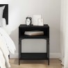 Table de chevet Chêne noir 40 x 40 x 50 cm Bois d'ingénierie 581216581216