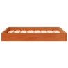 Lit pour Chien Cire marron 72 x 54 x 9 cm Bois de Pin Massif 581218581218