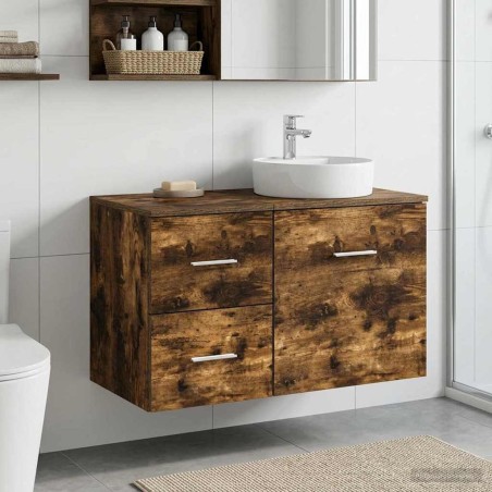 Meuble de Salle de Bain In-between Chêne fumé 30 x 44,5 x 50 cm 581224581224