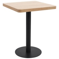 Table de bistro marron clair 60x60 cm MDF 581232581232