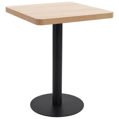 Table de bistro marron clair 60x60 cm MDF 581232581232