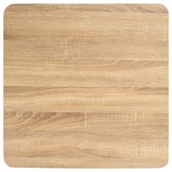 Table de bistro marron clair 60x60 cm MDF 581232581232
