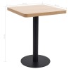 Table de bistro marron clair 60x60 cm MDF 581232581232