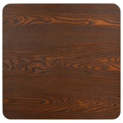 Table de bistro Marron foncé 60x60 cm MDF 581233581233