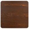 Table de bistro Marron foncé 60x60 cm MDF 581233581233