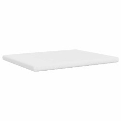 Matelas en mousse blanc 160x220 cm 7 zones dureté 20 ILD 581234581234