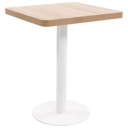 Table de bistro Marron clair 60x60 cm MDF 581245581245