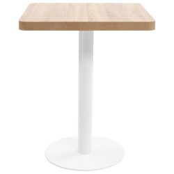 Table de bistro Marron clair 60x60 cm MDF 581245581245