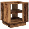 Table basse vieux bois 40x40x43 cm bois d'ingénierie 581252581252