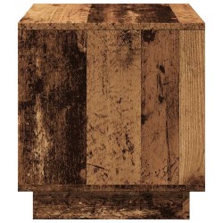 Table basse vieux bois 40x40x43 cm bois d'ingénierie 581252581252
