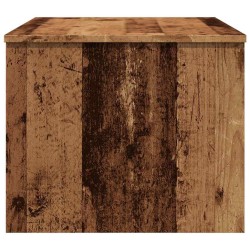 Table basse vieux bois 80x50,5x41,5 cm bois d'ingénierie 581253581253
