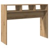 Table console chêne artisanal 105x30x80 cm bois d'ingénierie 581255581255