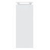 Table console blanc 102x30x80 cm bois d'ingénierie 581261581261